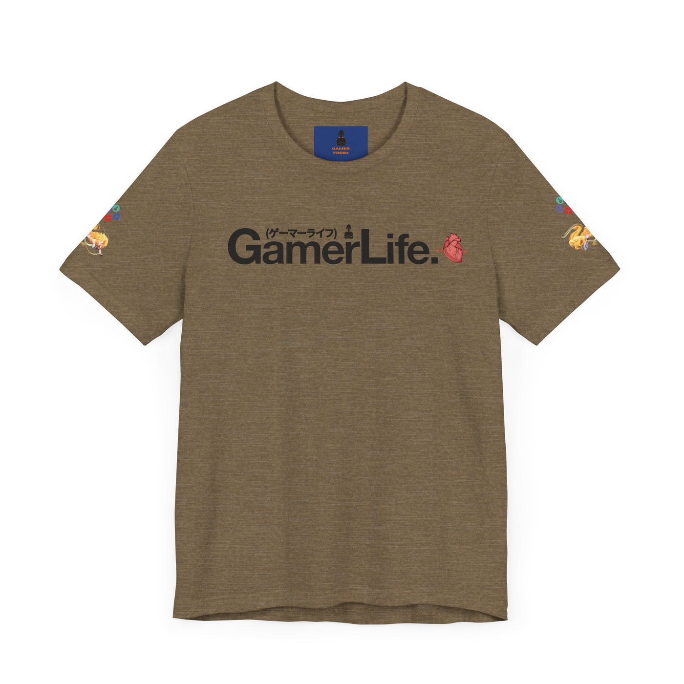 Gamer Fresh | Gamer Life | Exclusive Celestial Lion Heart | Various Color T-Shirt's