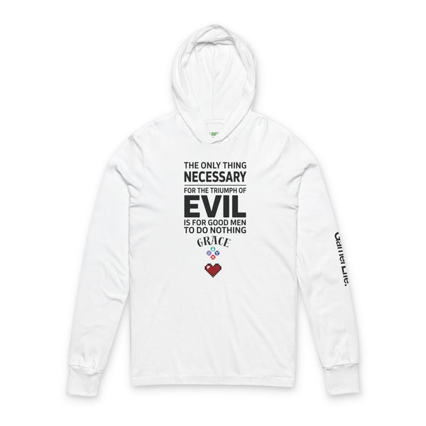 Gamer Fresh | Grace Against Evil Hoodie Pullover | A Life Of Gamer Grace Capsule Collection