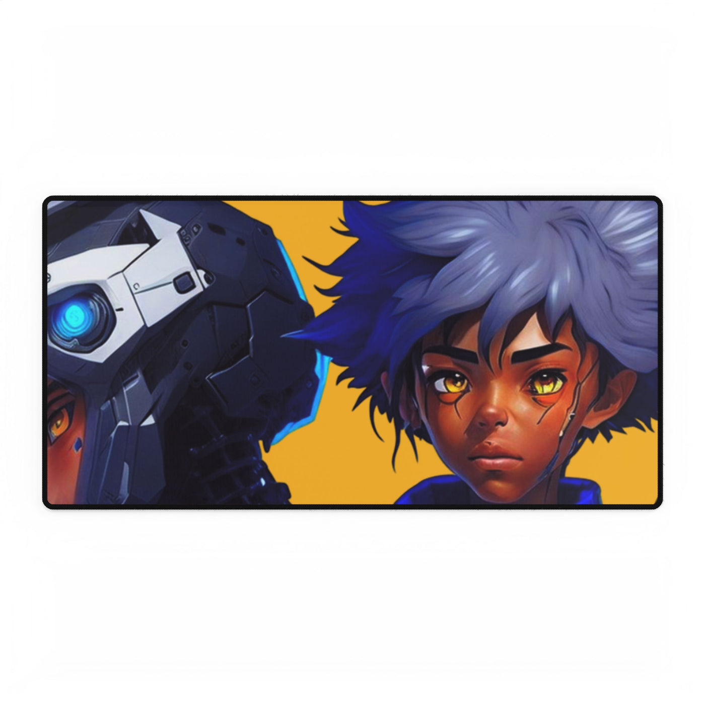 Bandit Circus “Kill The Codex” | Codexbreaker Desk Mat — Sunburst Yellow | Limited Run | By Gamer Fresh™
