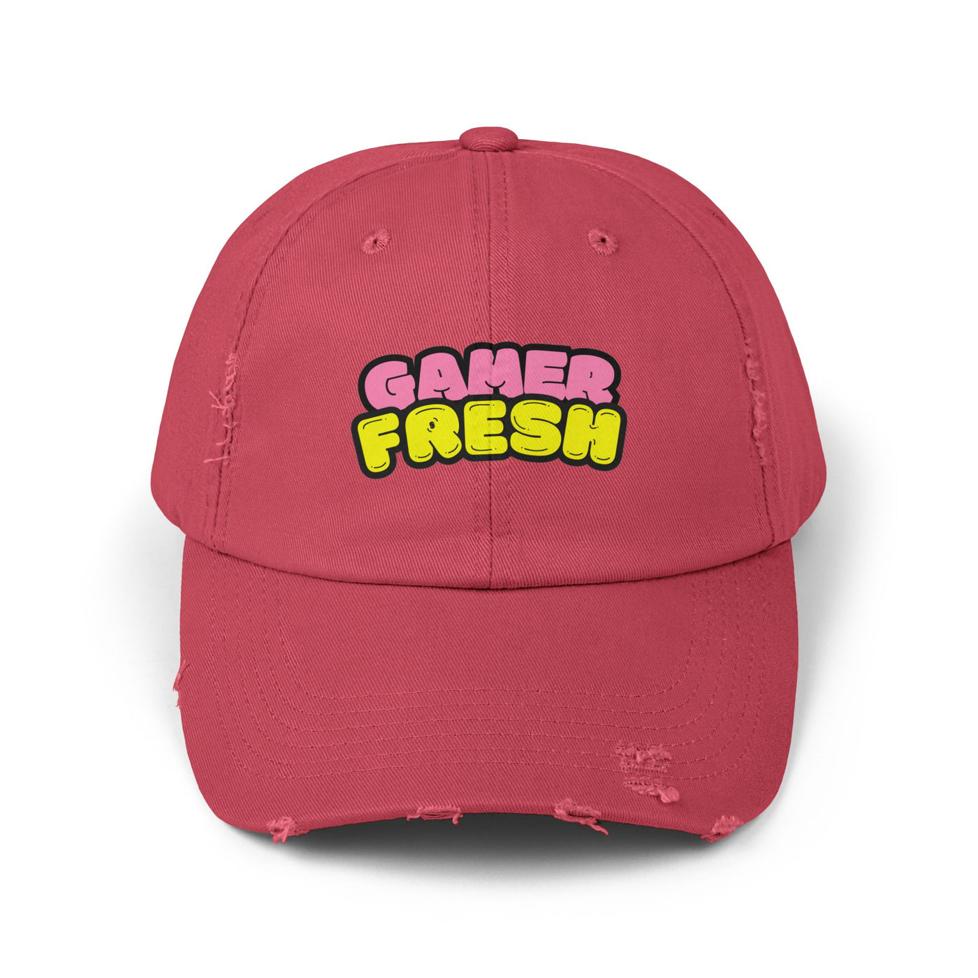Gamer Fresh Distressed Cap for Unisex - Perfect Gift for Gamers