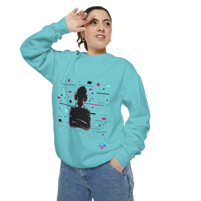 Gamer Fresh Warp Static Hardcore Gamer Sweatshirt