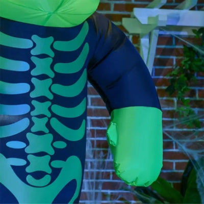Gamer Fresh | Final Boss Frankenstein Skeleton | Inflatable Halloween Decoration | Limited Edition