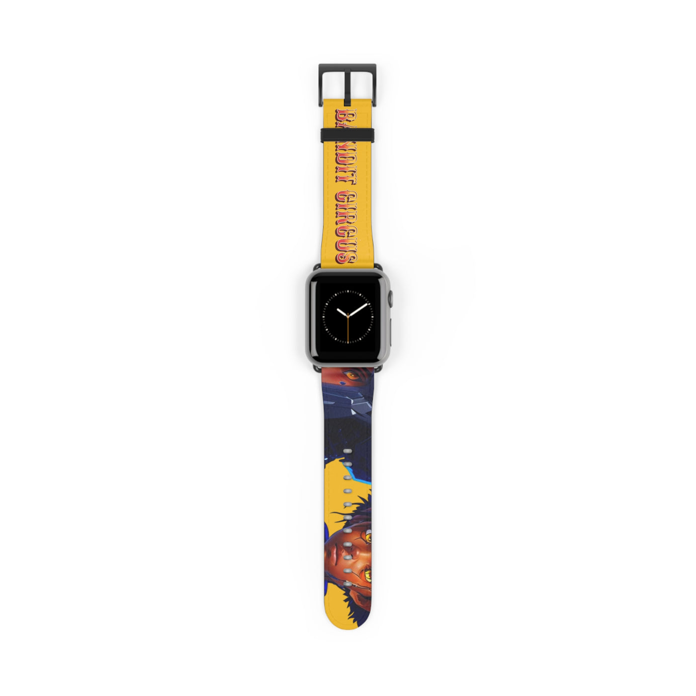 Bandit Circus | Yellow Faux Leather Apple Watch Band — Gamer Fresh™