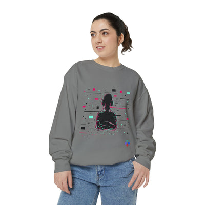 Gamer Fresh Warp Static Hardcore Gamer Sweatshirt