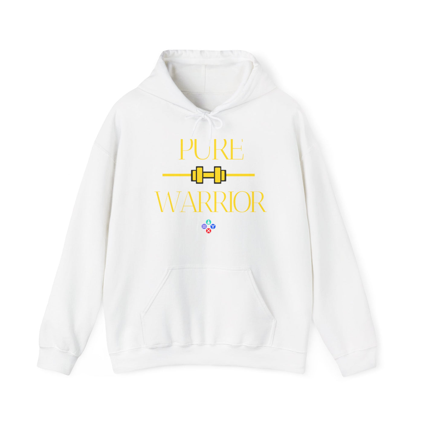 Gamer Fresh | Pure Warrior Player | Heavy Cotton Blend | Unisex Hooded Sweatshirt