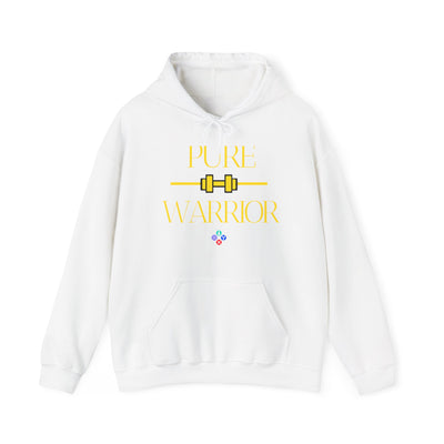 Gamer Fresh | Pure Warrior Player | Heavy Cotton Blend | Unisex Hooded Sweatshirt