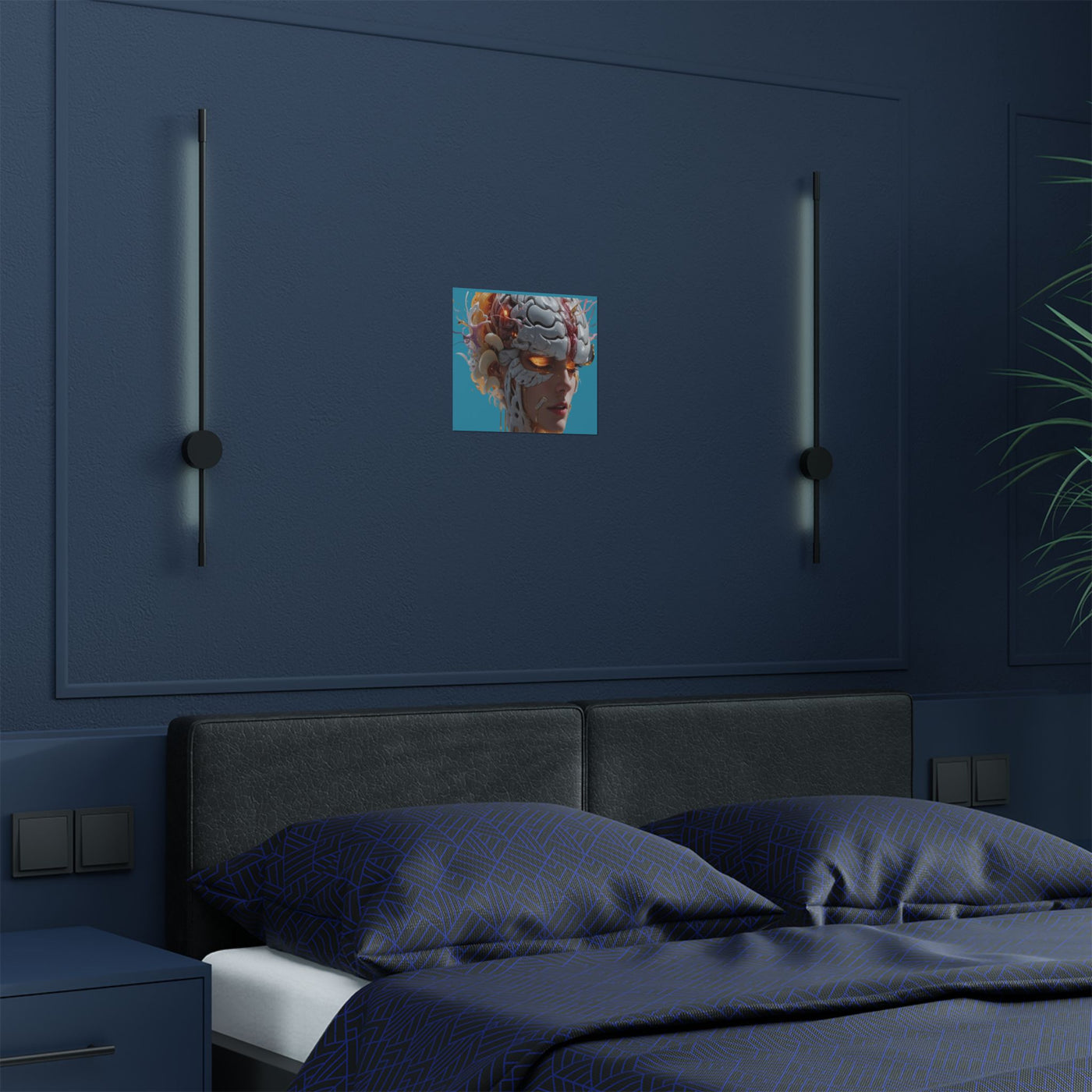 Mythoos The First Legend Knick Blue Satin Poster (300gsm) | By Gamer Fresh -copy