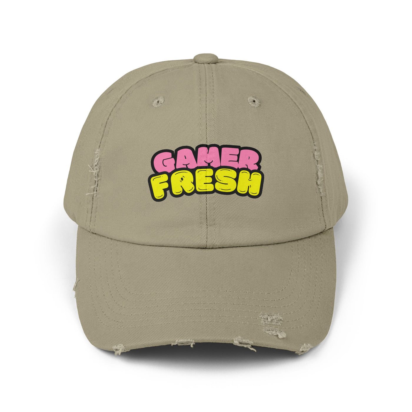 Gamer Fresh Distressed Cap for Unisex - Perfect Gift for Gamers