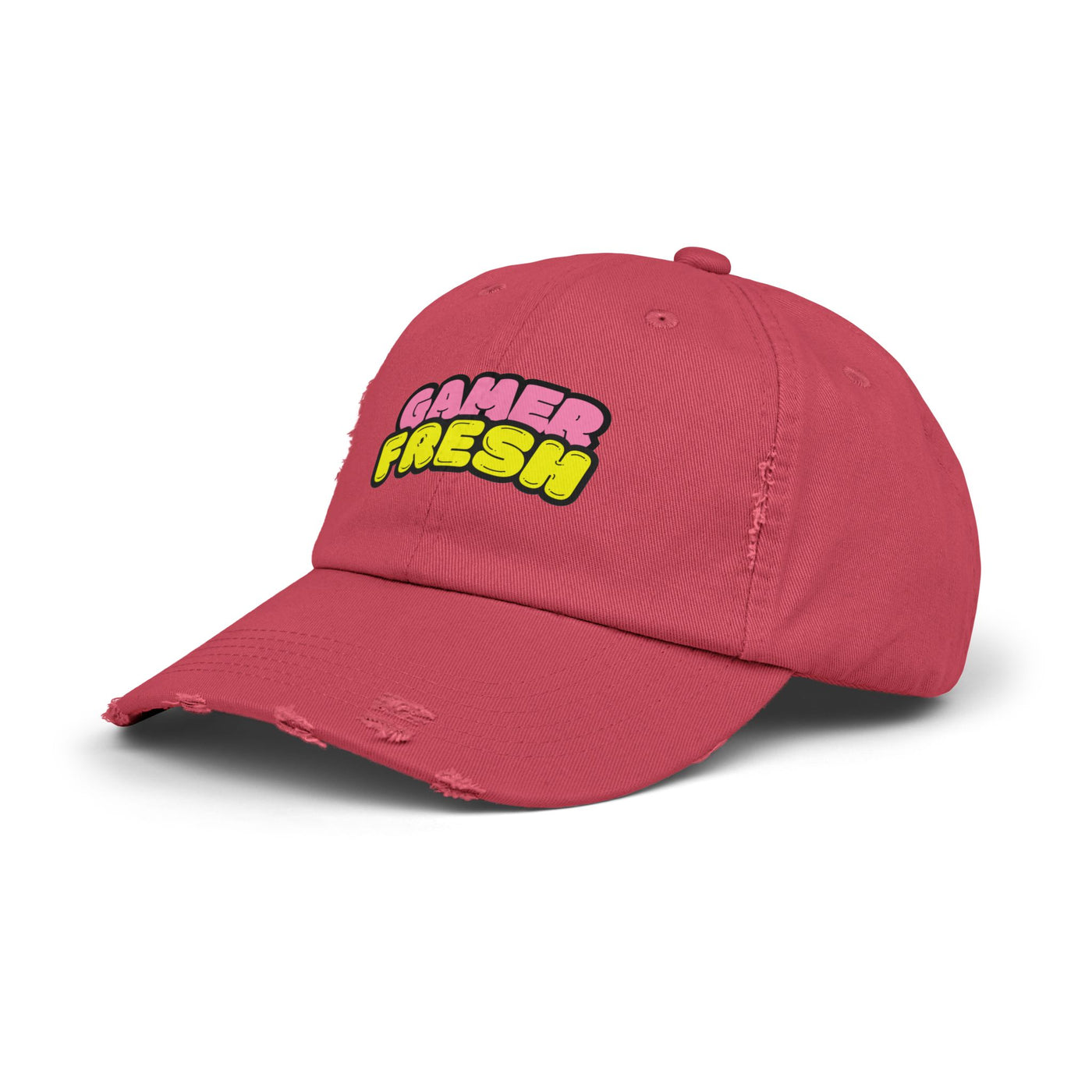 Gamer Fresh Distressed Cap for Unisex - Perfect Gift for Gamers