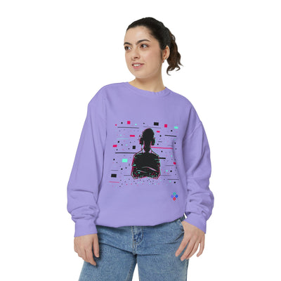 Gamer Fresh Warp Static Hardcore Gamer Sweatshirt