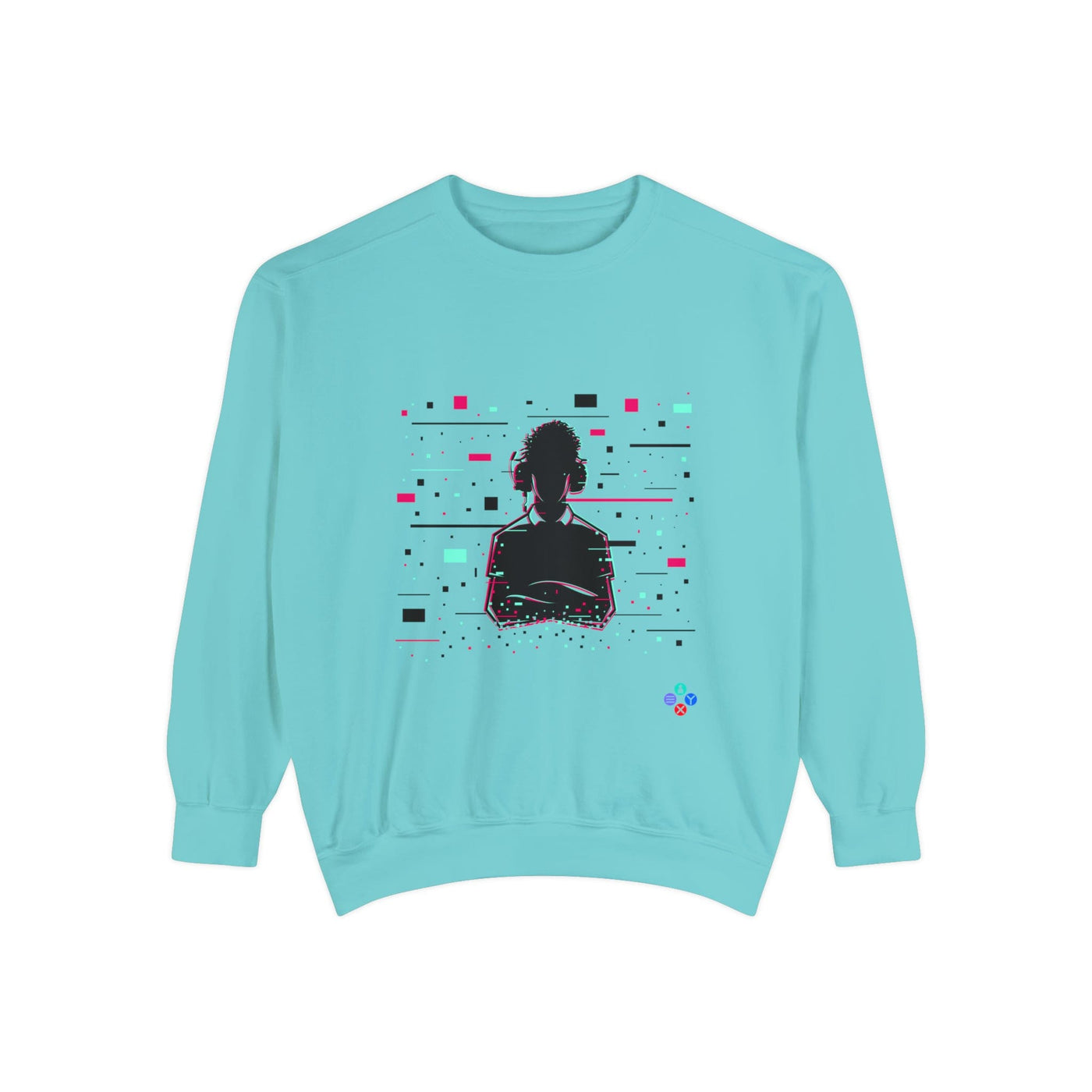 Gamer Fresh Warp Static Hardcore Gamer Sweatshirt