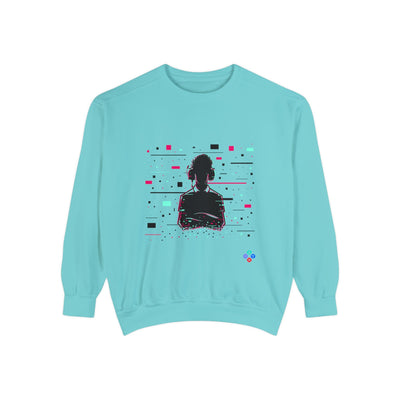 Gamer Fresh Warp Static Hardcore Gamer Sweatshirt