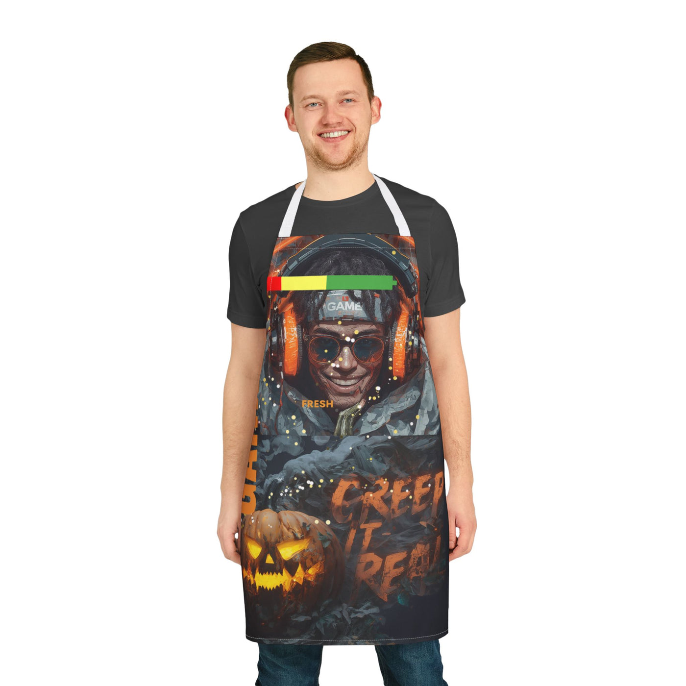 Gamer Fresh | Creep It Real: Snack Boss | Halloween Apron | Limited Edition