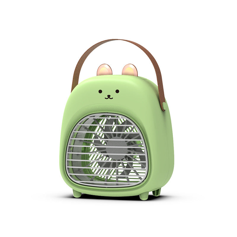 AquaCool Whisper | USB Portable Spray Fan Humidifier | by Gamer Fresh