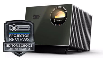 Valerion Vision Master Projector Pro 2 Game Streamer Bundle (Screen, 3D Glasses, Tri-Pod, + /subscriptions)  Stand)