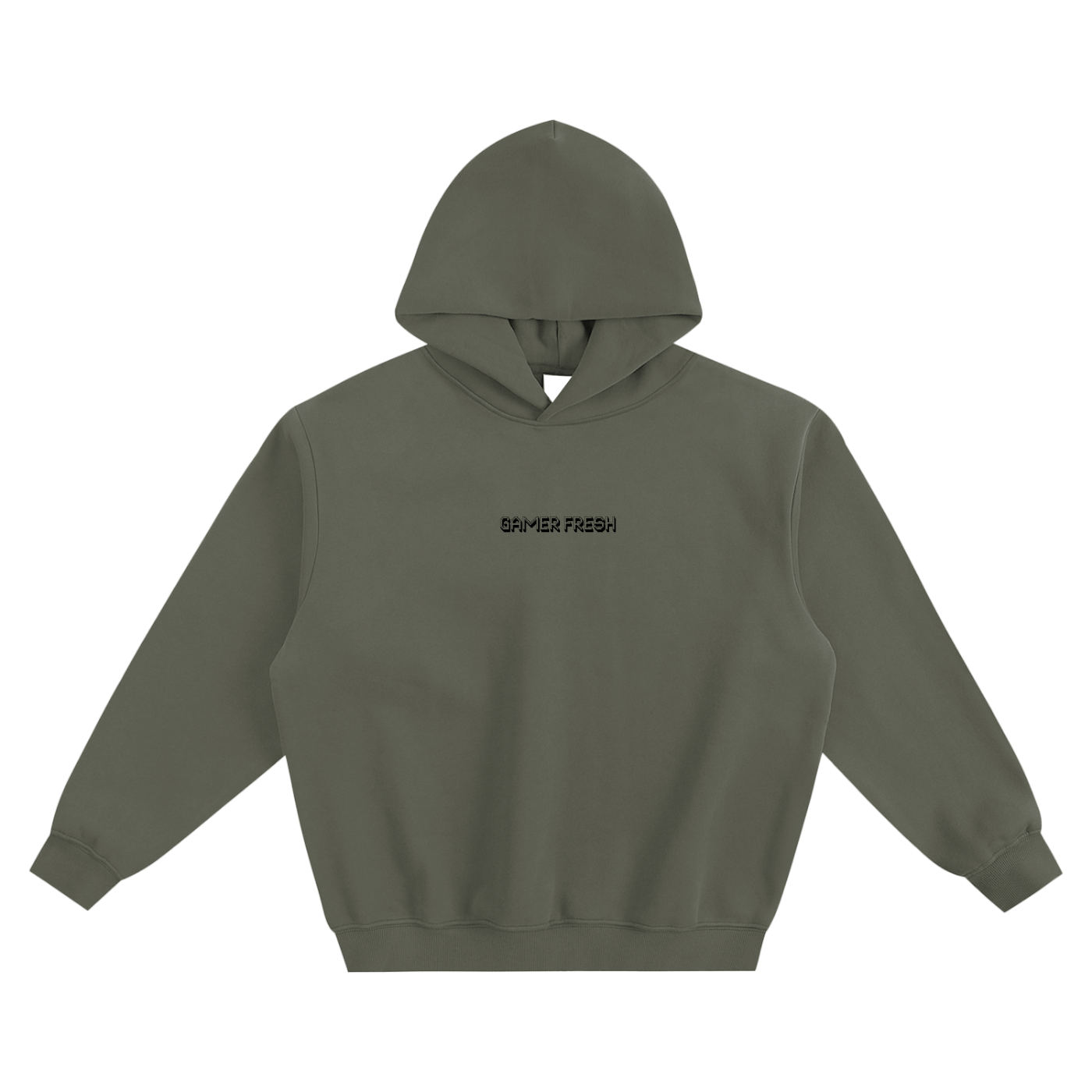 Gamer Fresh | Skills Are Not Included |Fleeced Boxy Baggie Hoodie | DopeSquad Capsule Collection