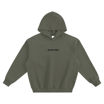 Gamer Fresh | Skills Are Not Included |Fleeced Boxy Baggie Hoodie | DopeSquad Capsule Collection