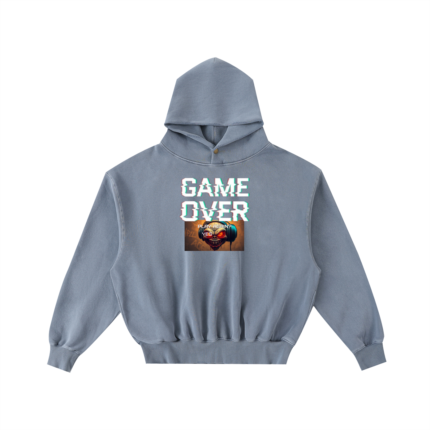 Gamer Fresh | Glitchlings: Game Over Trickster | Essential Zip-Up Fleece Hoodie | Limited Edition