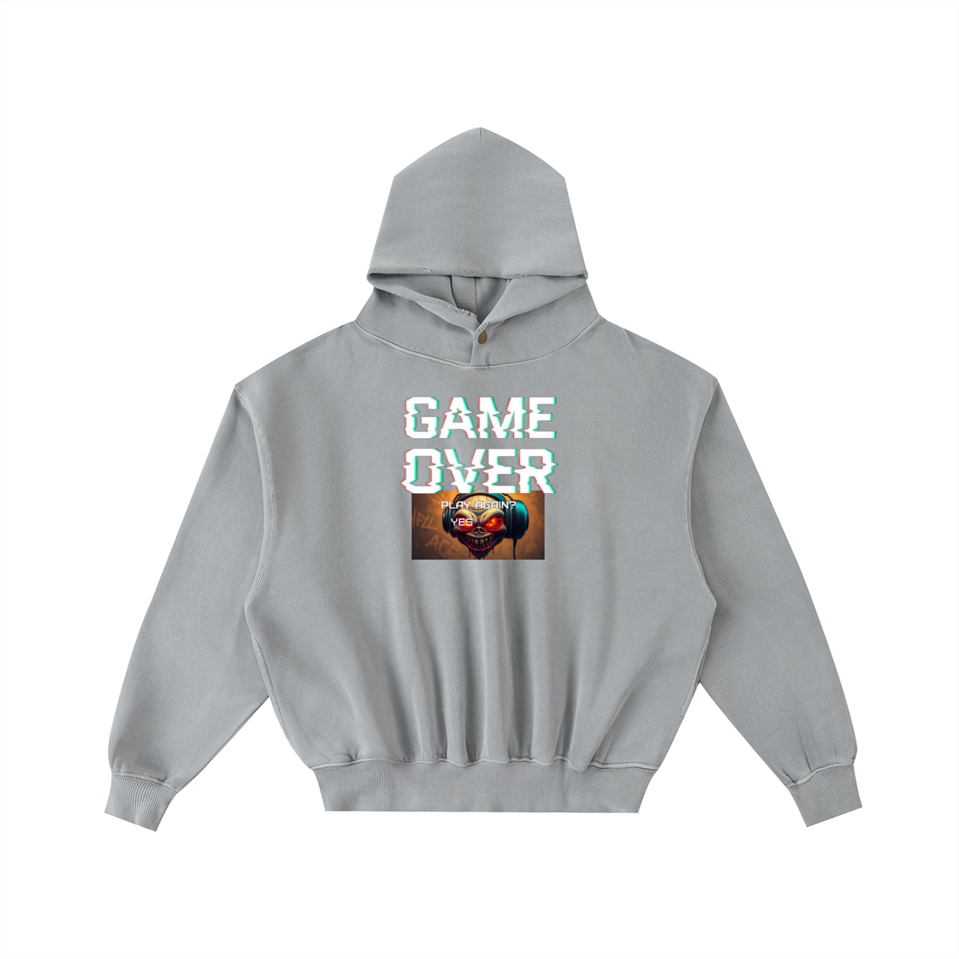 Gamer Fresh | Glitchlings: Game Over Trickster | Essential Zip-Up Fleece Hoodie | Limited Edition