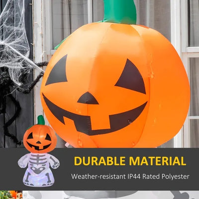 Gamer Fresh | Pumpkin Ghost XP | Inflatable Halloween Decoration | Limited Edition