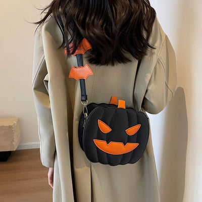 Gamer Fresh | Pumpkin Bat Crossbody Bag | 2024 Halloween Edition
