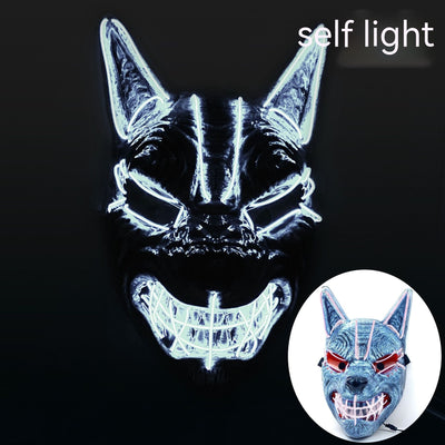 Gamer Fresh | Glitch Phantom | LED Luminous Full Face Mask | Limited Edition