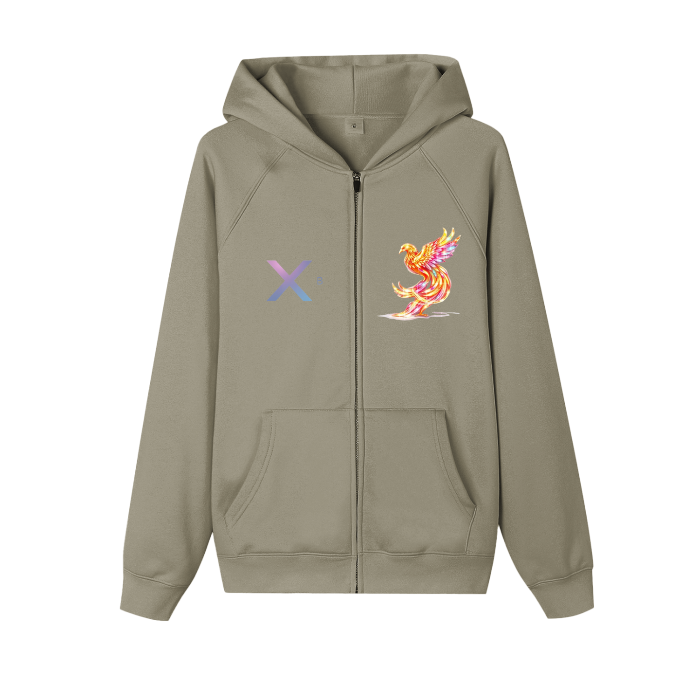 Gamer Fresh | Essential Zip-Up Fleece Hoodie | BX + Phoenix Design | Limited Edition
