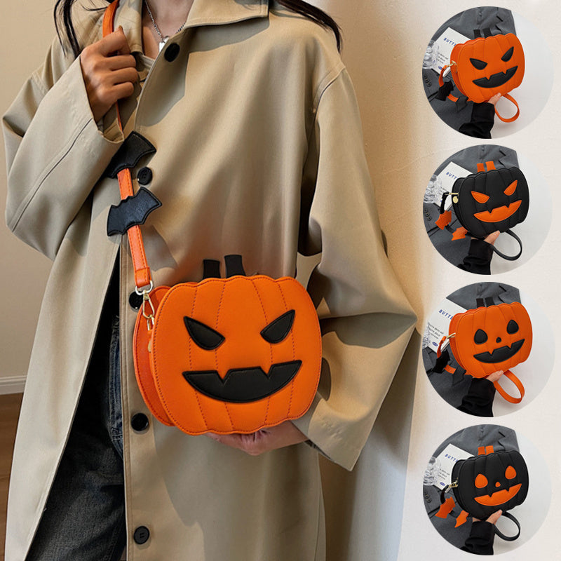 Gamer Fresh | Pumpkin Bat Crossbody Bag | 2024 Halloween Edition