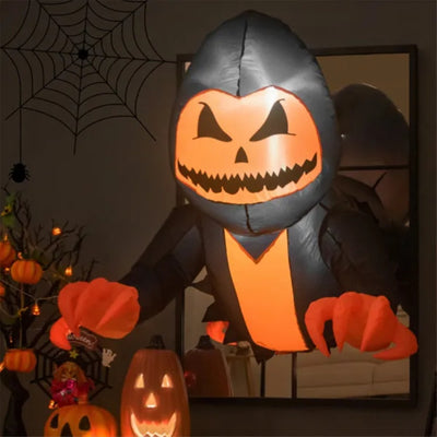 Gamer Fresh | Ghost Glitch Breakout | Inflatable Window Halloween Decoration | Limited Edition