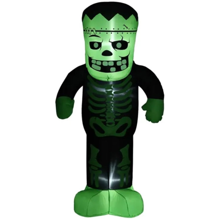 Gamer Fresh | Final Boss Frankenstein Skeleton | Inflatable Halloween Decoration | Limited Edition