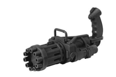 BlastBubbles | Gatling Bubble Gun Machine | Children's Automatic Electric Bubble Machine with Lights & Music | by Gamer Fresh