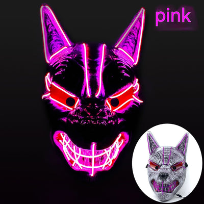 Gamer Fresh | Glitch Phantom | LED Luminous Full Face Mask | Limited Edition
