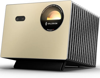 Valerion Vision Master Projector Pro 2 Game Streamer Bundle (Screen, 3D Glasses, Tri-Pod, + /subscriptions)  Stand)