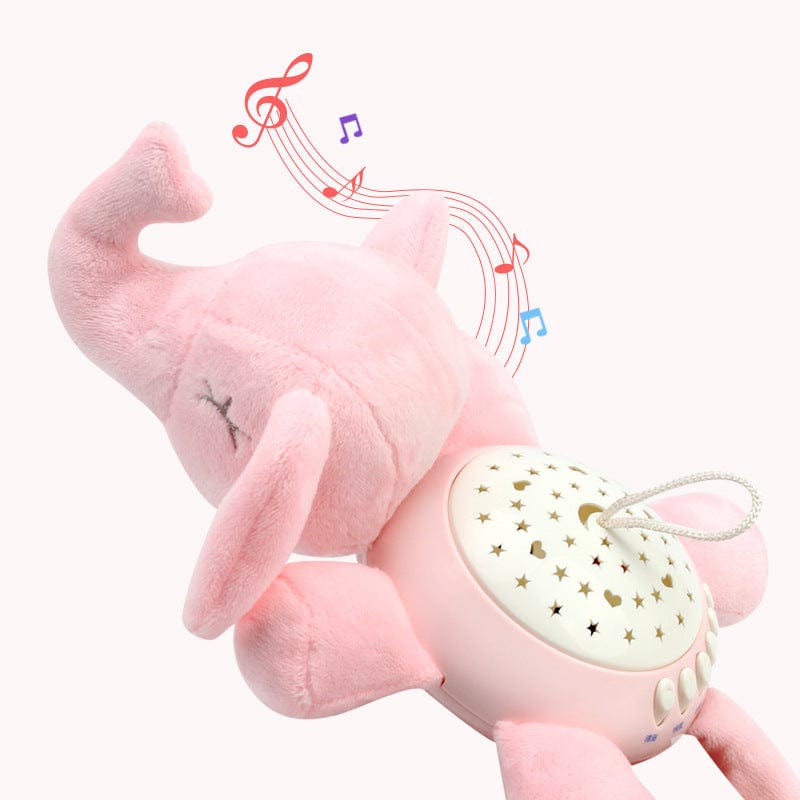 Sleep Tight Plush Elephant Teddy Toy/w Remote Control