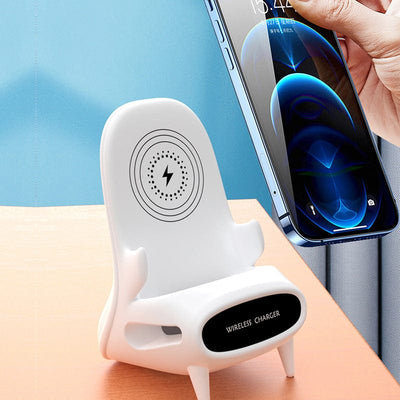Portable Mini Chair Fast Wireless Mobile Phone Charger
