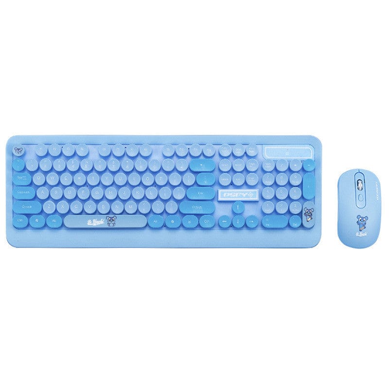 The "Blume Bay" Wireless Retro Keyboard and mouse set