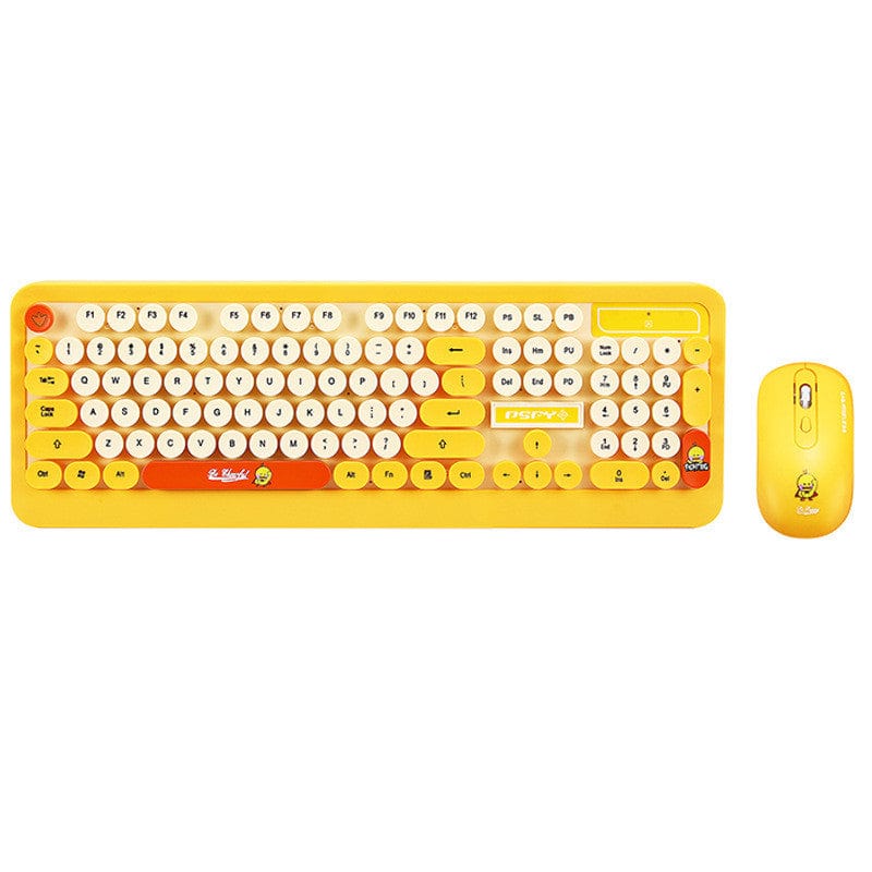 The "Blume Bay" Wireless Retro Keyboard and mouse set