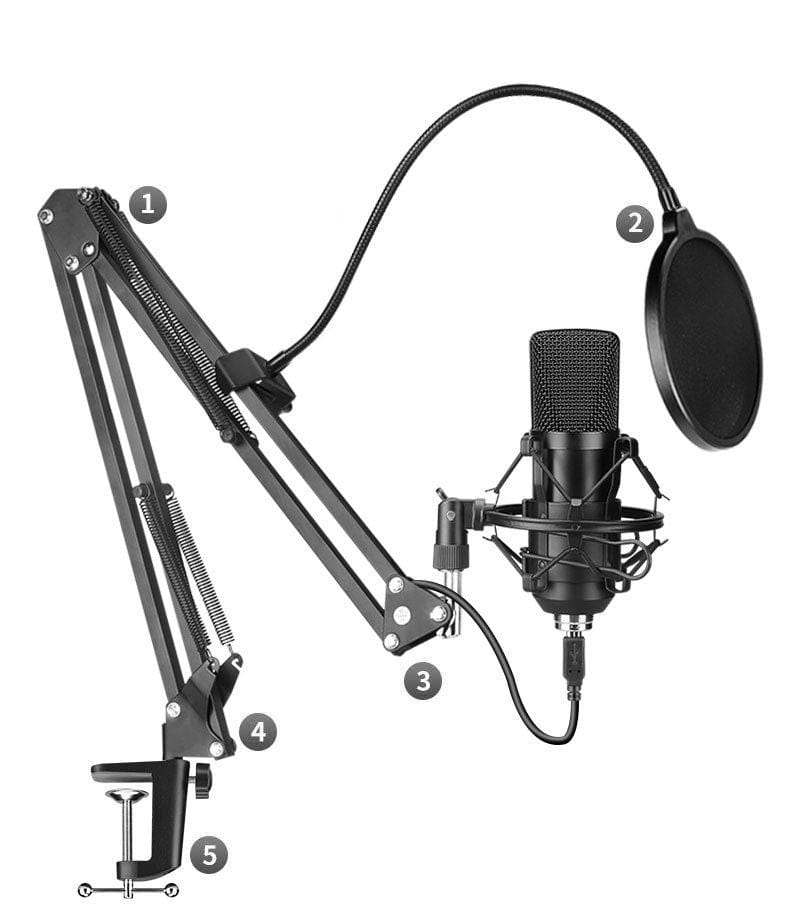 The "Modius V9" Computer Desk Microphone Set