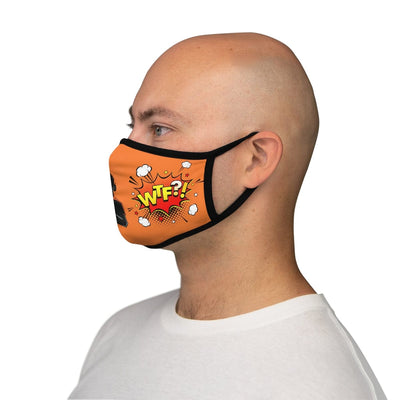 The Player One WTF Im Using A Fitted Face Mask - Orange