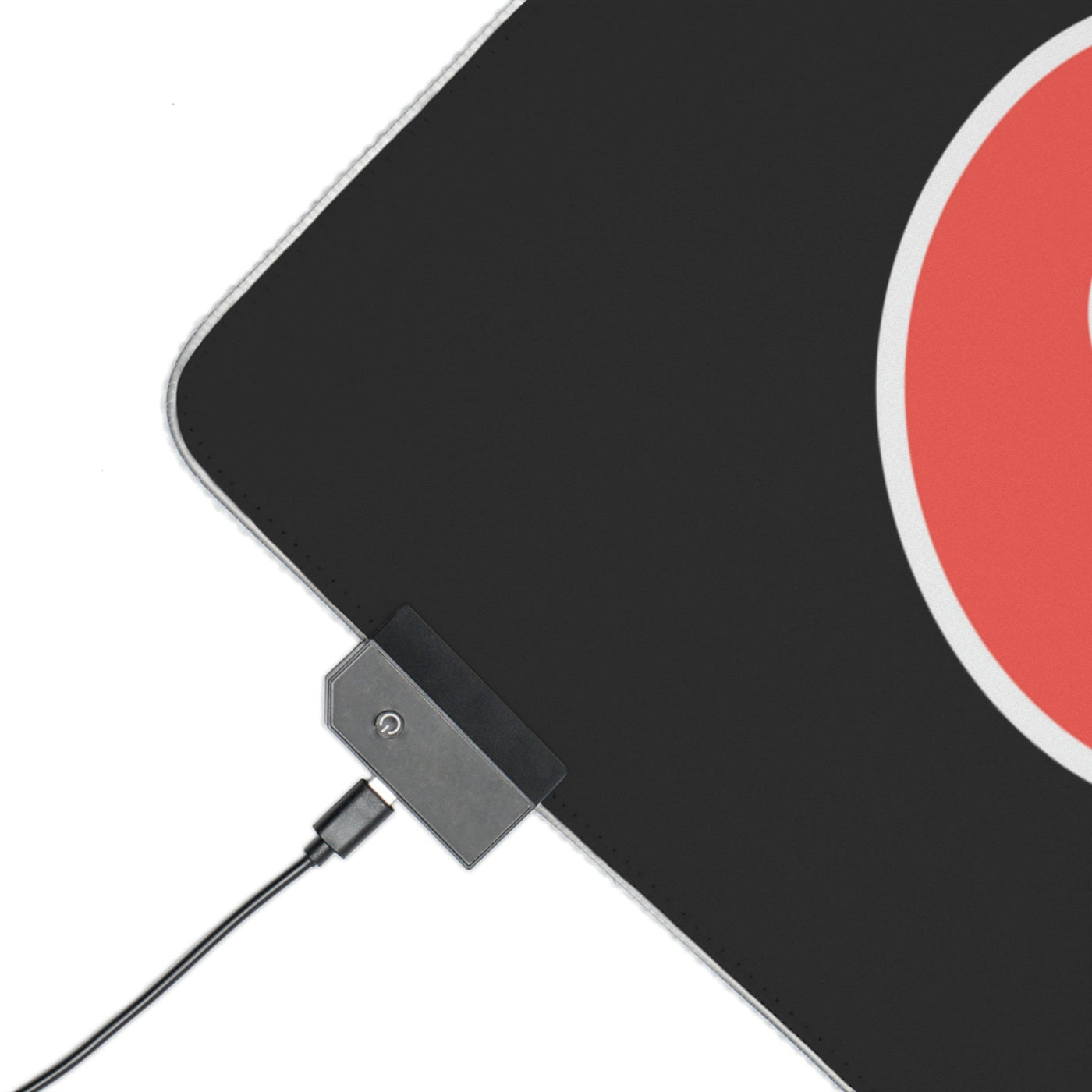 The Gamer Fresh | LED Gaming Computer Desk Mat | Black