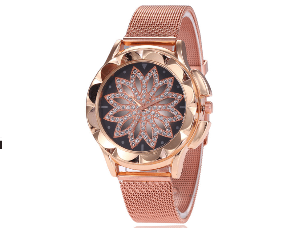 The “Pink Bouquet” Rose Gold Ladies Watch