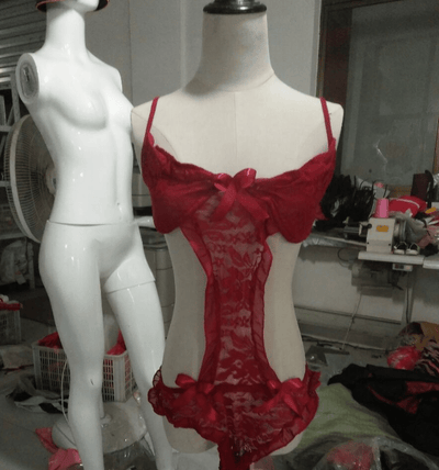 The "Bev" Woman's Spanky Lace Night Lingerie