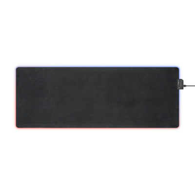 The Gamer Fresh | LED Gaming Computer Desk Mat | Dark Blue