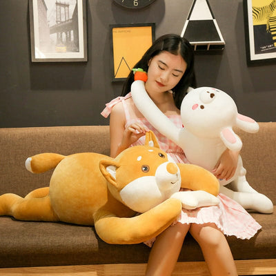 The "Hug Me B" Plush Animal Teddy Toy Collection