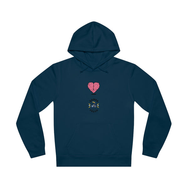 The Gamer Fresh | Brainee All Heart | Unisex Drummer Hoodie