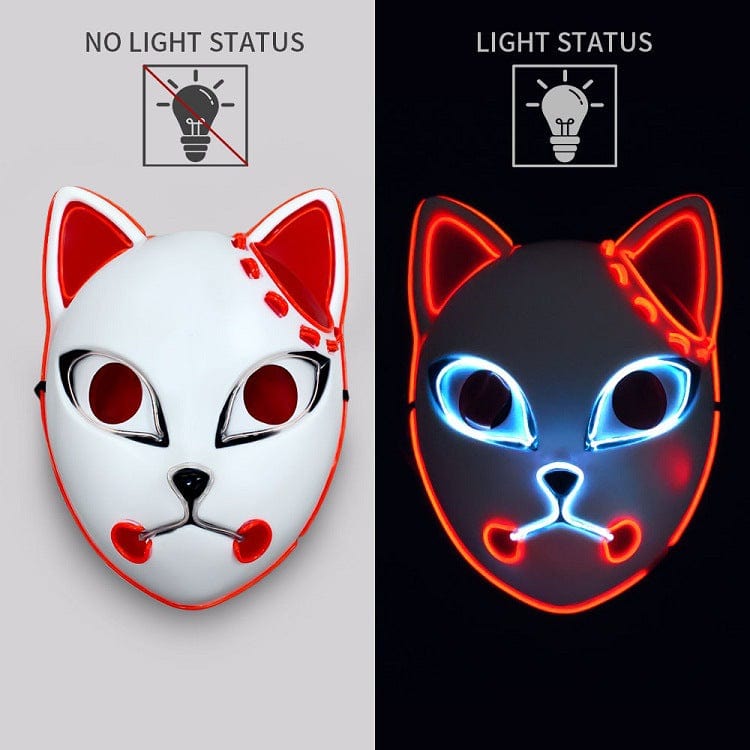 The Demon Slayer's Blade Tanji Luminous LED Mask