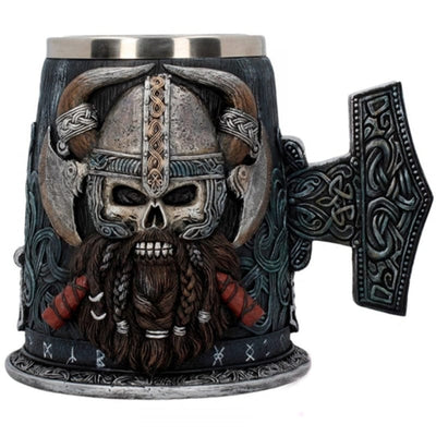 The Pyscho Viking Pirate Beer Mug