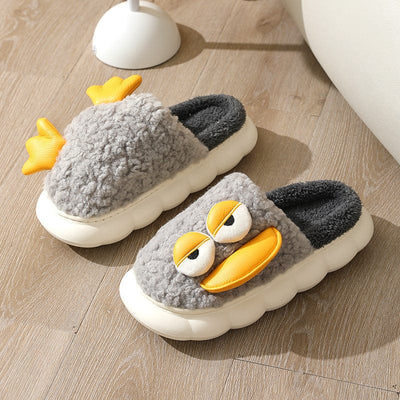 HomeFurz Ultra-Warm Thick Soled Indoor Slippers