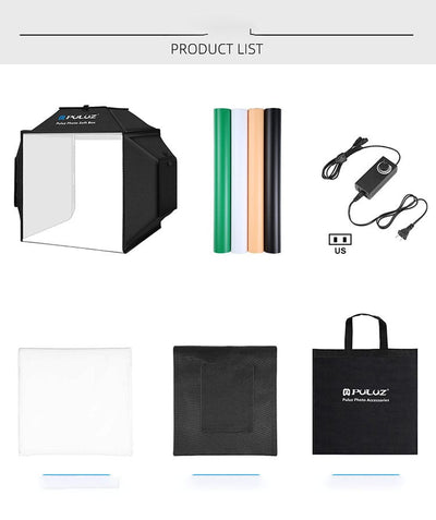 SnapBox 40  LED folding photo light box