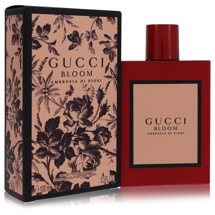 Gucci Bloom Ambrosia Di Fiori by Gucci Eau De Parfum Intense Spray 3.3 oz (Women)